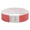 Sicurix Security Wristbands, 0.75" x 10", Red, PK100 85020 - alternate 1